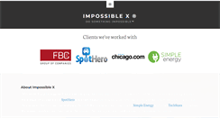 Desktop Screenshot of impossiblex.com